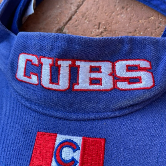 Kids Chicago Cubs visor hat embroidered logo baseball visor unisex - Picture 7 of 7